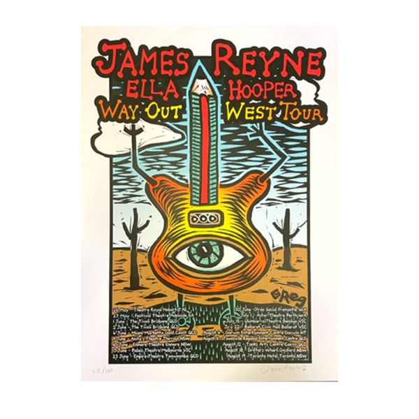 James Reyne — James Reyne Official Merchandise — Reckless Records